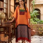 silk kaftan