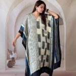 ndigo Block Print Kaftan