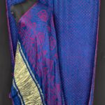 Pure Gajji Rai Bandhej – Blue Dot