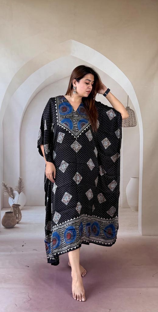 Ajrakh Kaftan