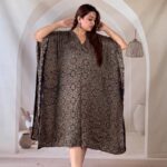 Heritage Block Printed Modal Kaftan