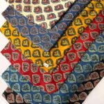 Ajrakh Handblock Print Fabric