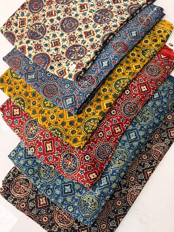 Ajrakh Fabric