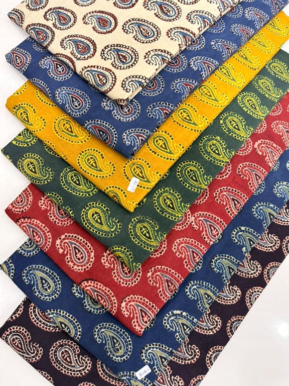 Ajrakh Fabric