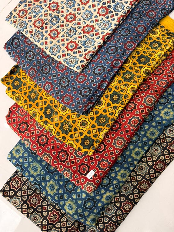 Ajrakh Fabric