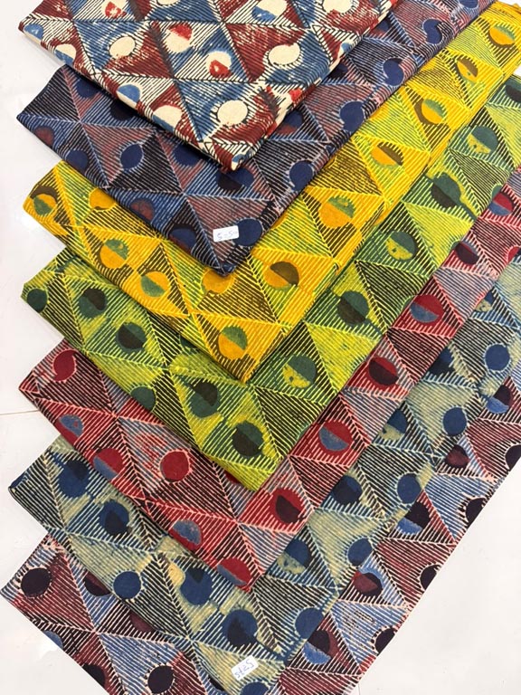 Ajrakh Fabric