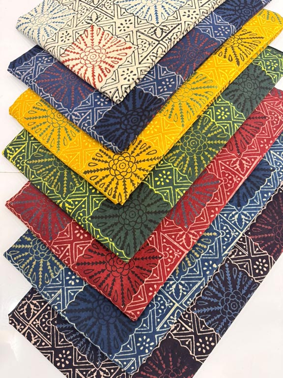 Ajrakh Fabric