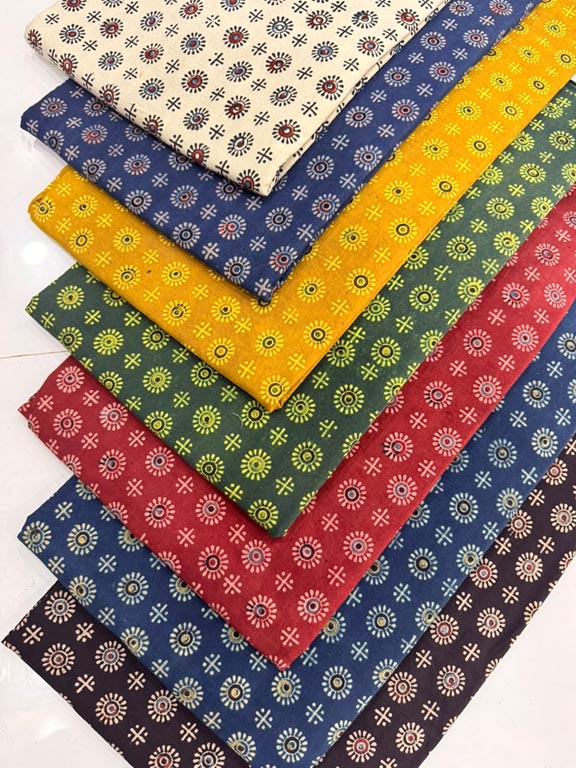 Ajrakh Fabric