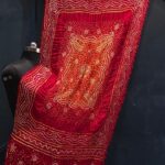 Pure Gajji Silk Bandhani Designer Dupatta