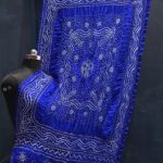 Pure Gajji Silk Bandhani Designer Dupatta
