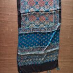 Modal Ajrakh Block Print Stole