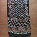 Modal Ajrakh Block Print Stole