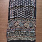 Modal Ajrakh Block Print Stole