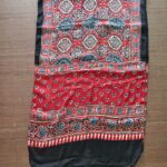 Modal Ajrakh Block Print Stole