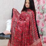 Modal Silk Ajrakh Handblock Print Dupatta