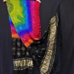 handcrafted Bandhej dupatta.