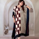 The Ajrakh Silk Luxe Kaftan