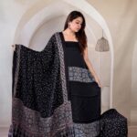 Silk Ajrakh Handblock Print Suit Pieces